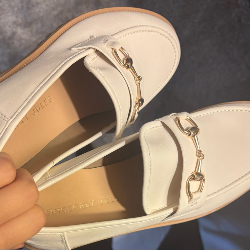 Sincerely Jules Loafers. Brand New. Size 9. I’m 8.5 so this runs big